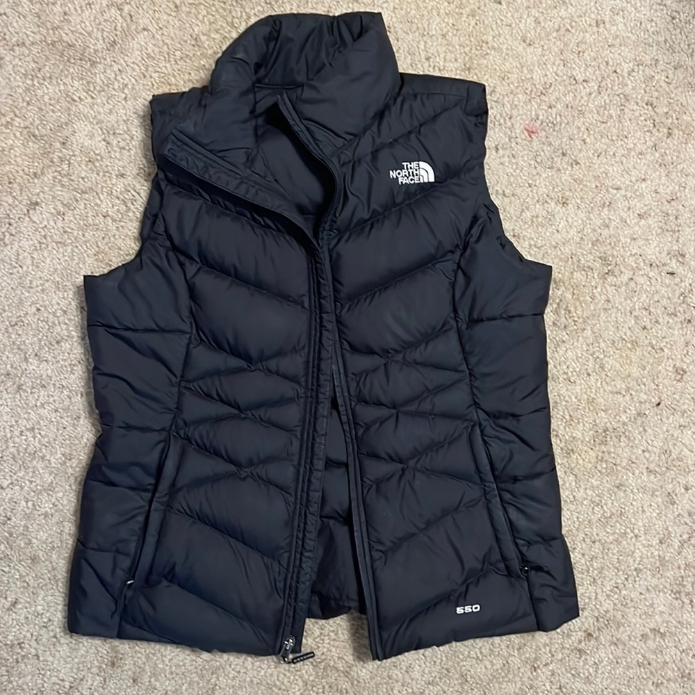 Black North Face Vest